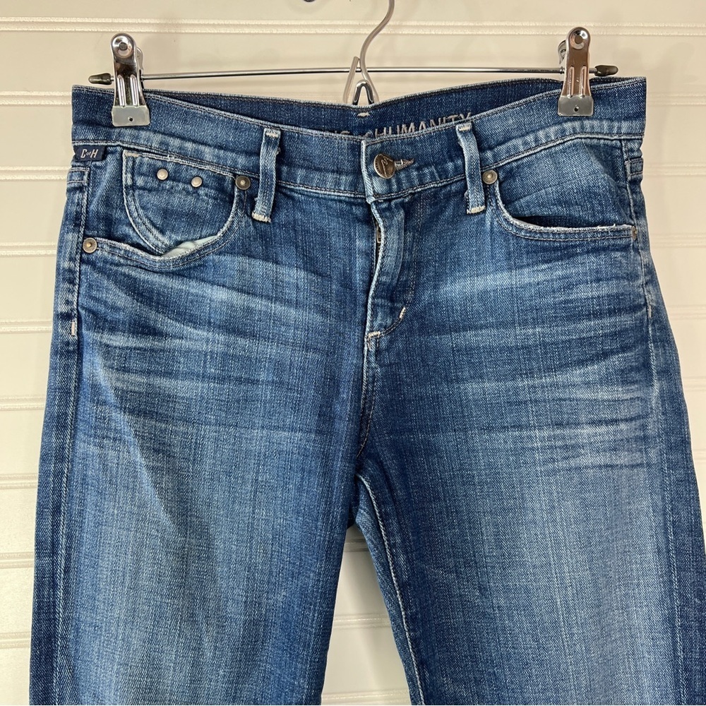 Citizens of Humanity Women's Jeans Size 26 Dani Cropped Straight Leg Stretch - Picture 2 of 13